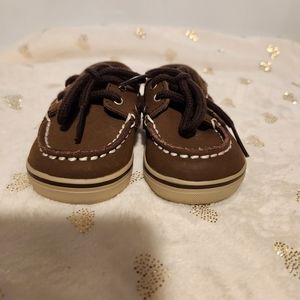 Sperry Brown Baby & Walker Shoes